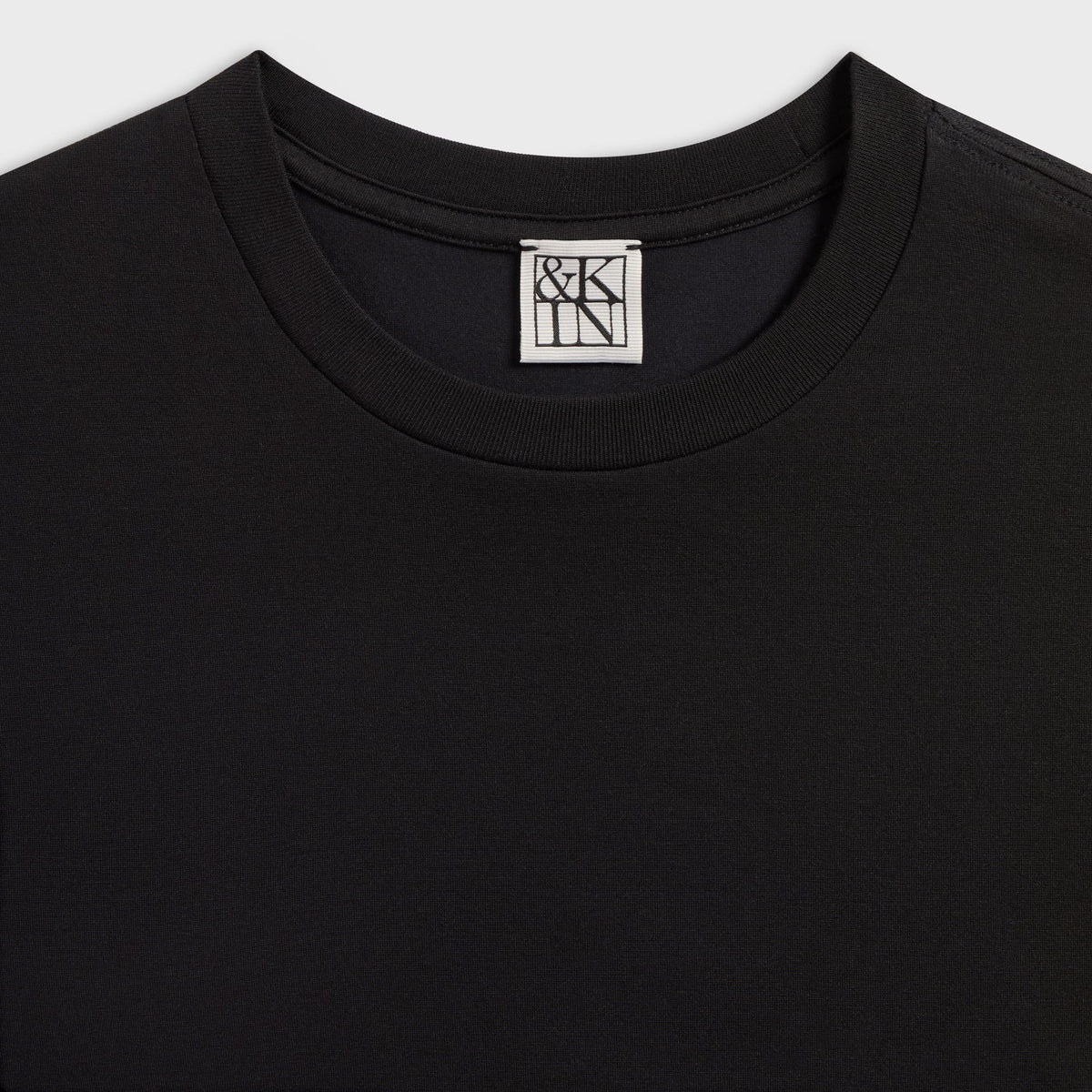 &Kin Long Sleeve Darin Tee - Black