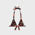 Kith Women Kenna Cherry Tie Top - Black