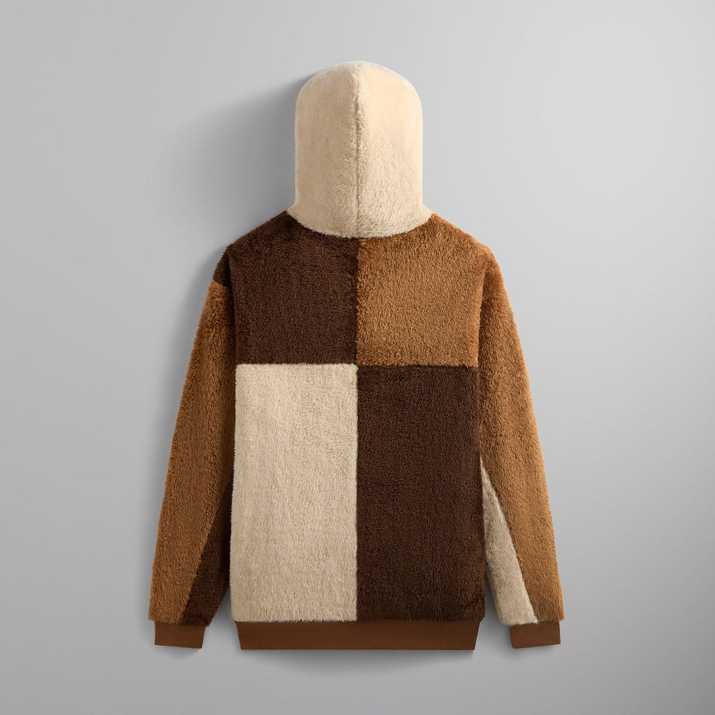 Kith Color-Blocked Plush Hoodie - Curb