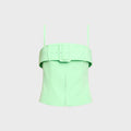 Sandy Liang Ahsoka Top - Mint