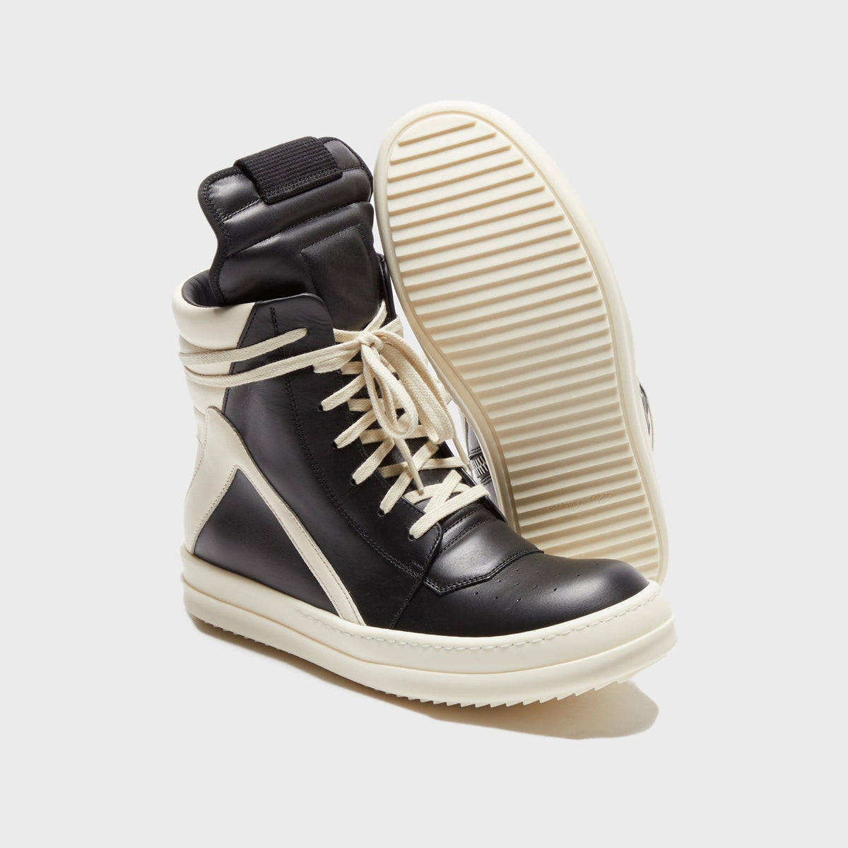 Rick Owens Kids Geobasket - Black / Milk