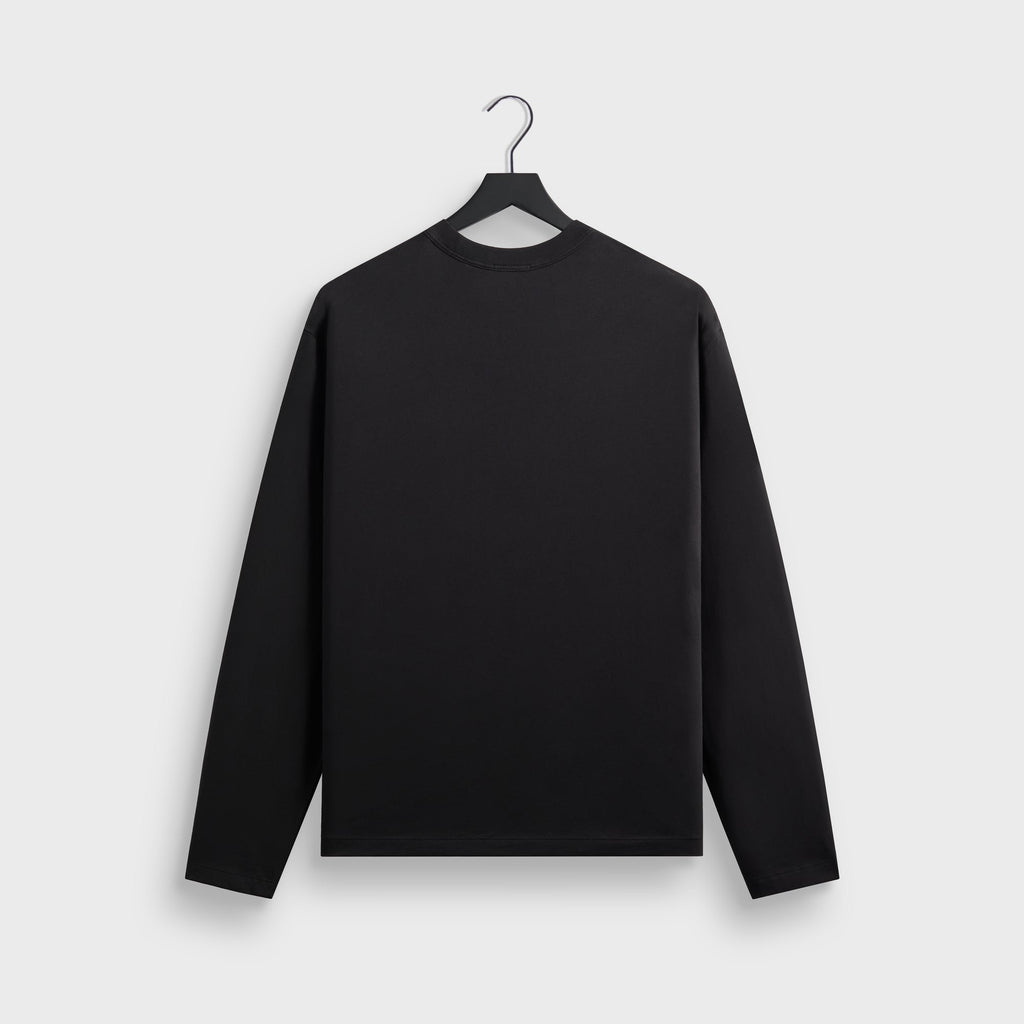 Kith Long Sleeve Alex Boxy Tee - Black