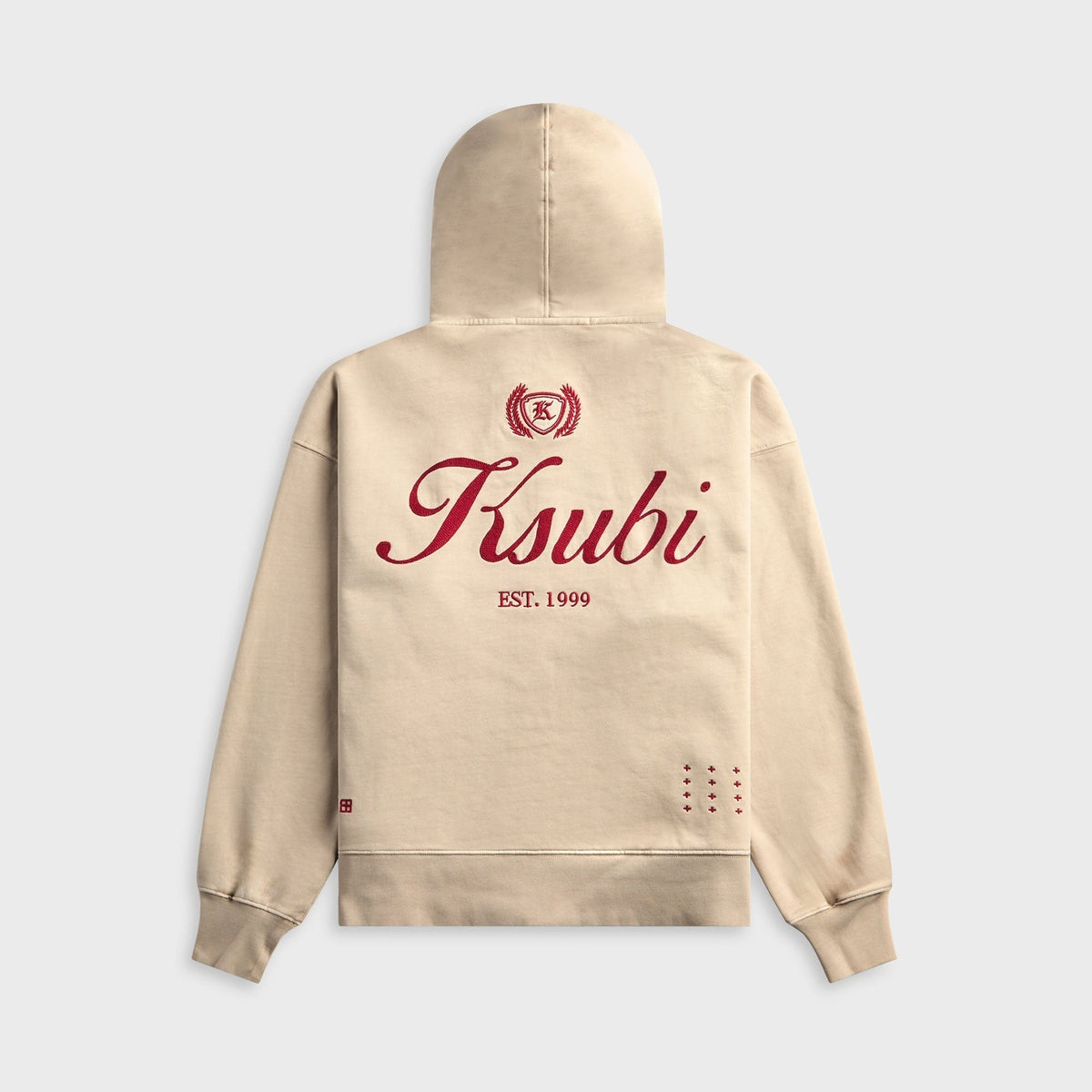 Ksubi Klasse Halen Zip Hoodie Smoke - Grey