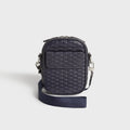 Kith Monogram Tumbled Leather Passenger K15 Bag - Ink