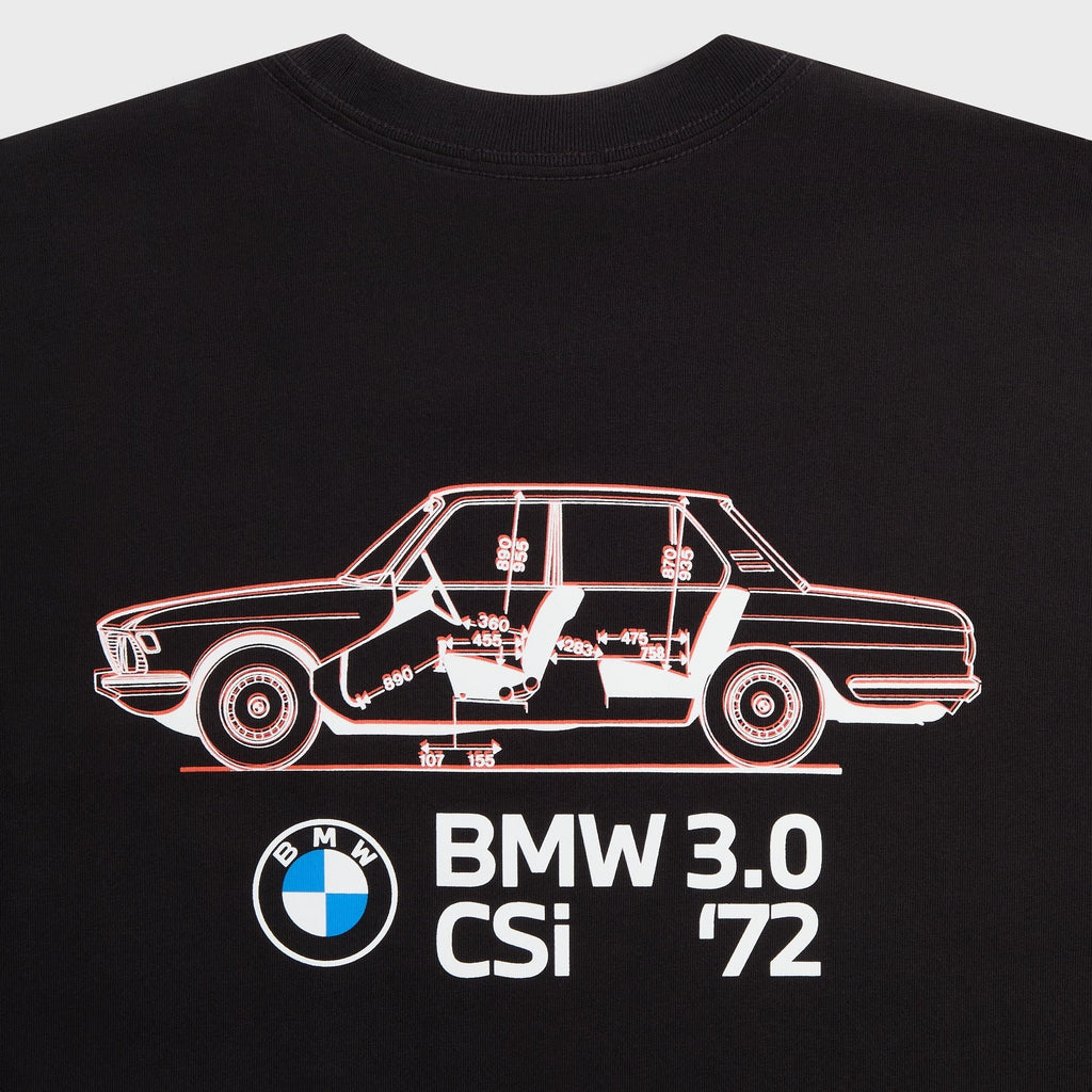 Kith for BMW CSi 3.0 Schematic Pocket Tee - Black
