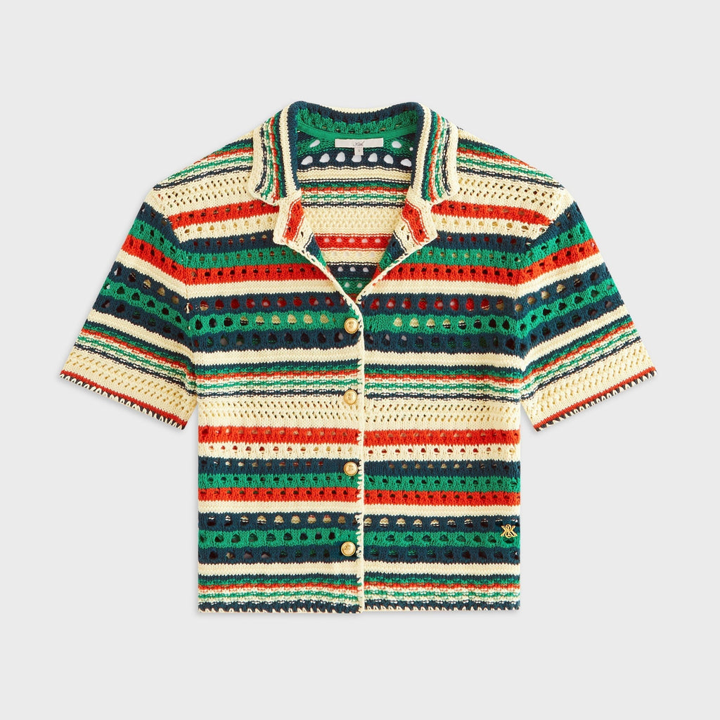Kith Women Elena II Eyelet Crochet Shirt - Spirited