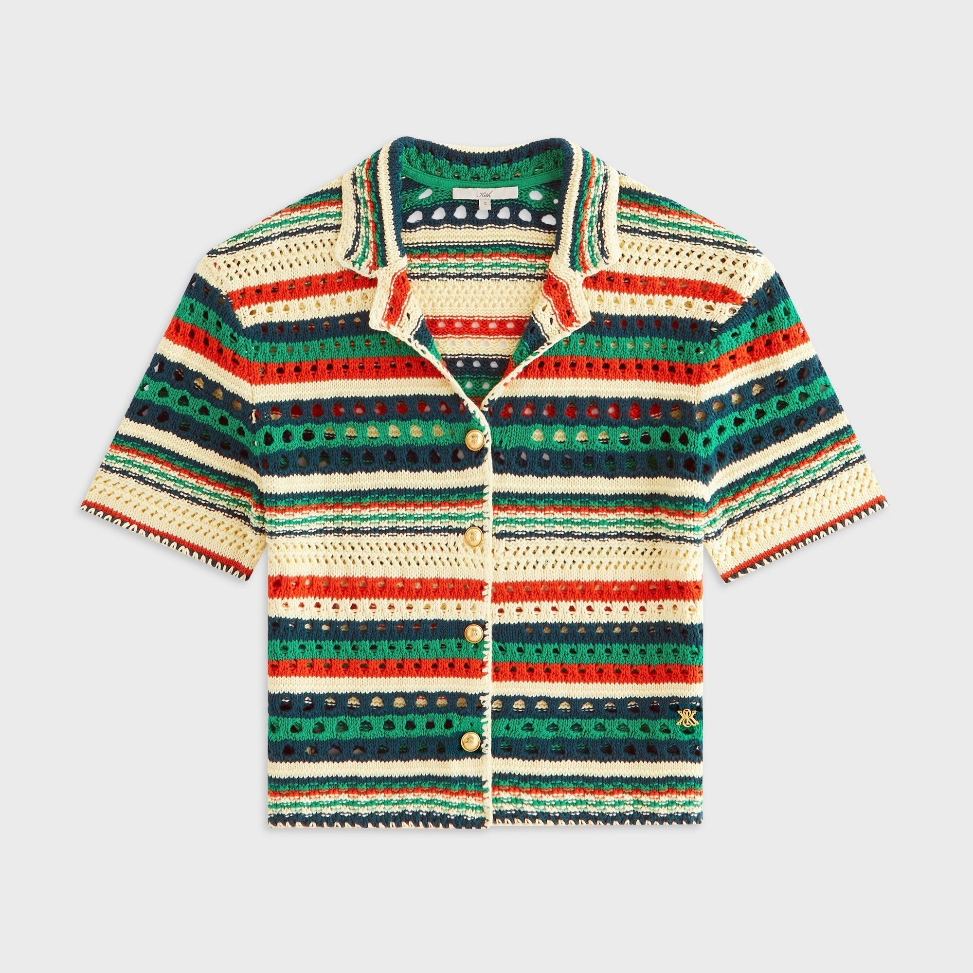 Kith Women Elena II Eyelet Crochet Shirt - Spirited
