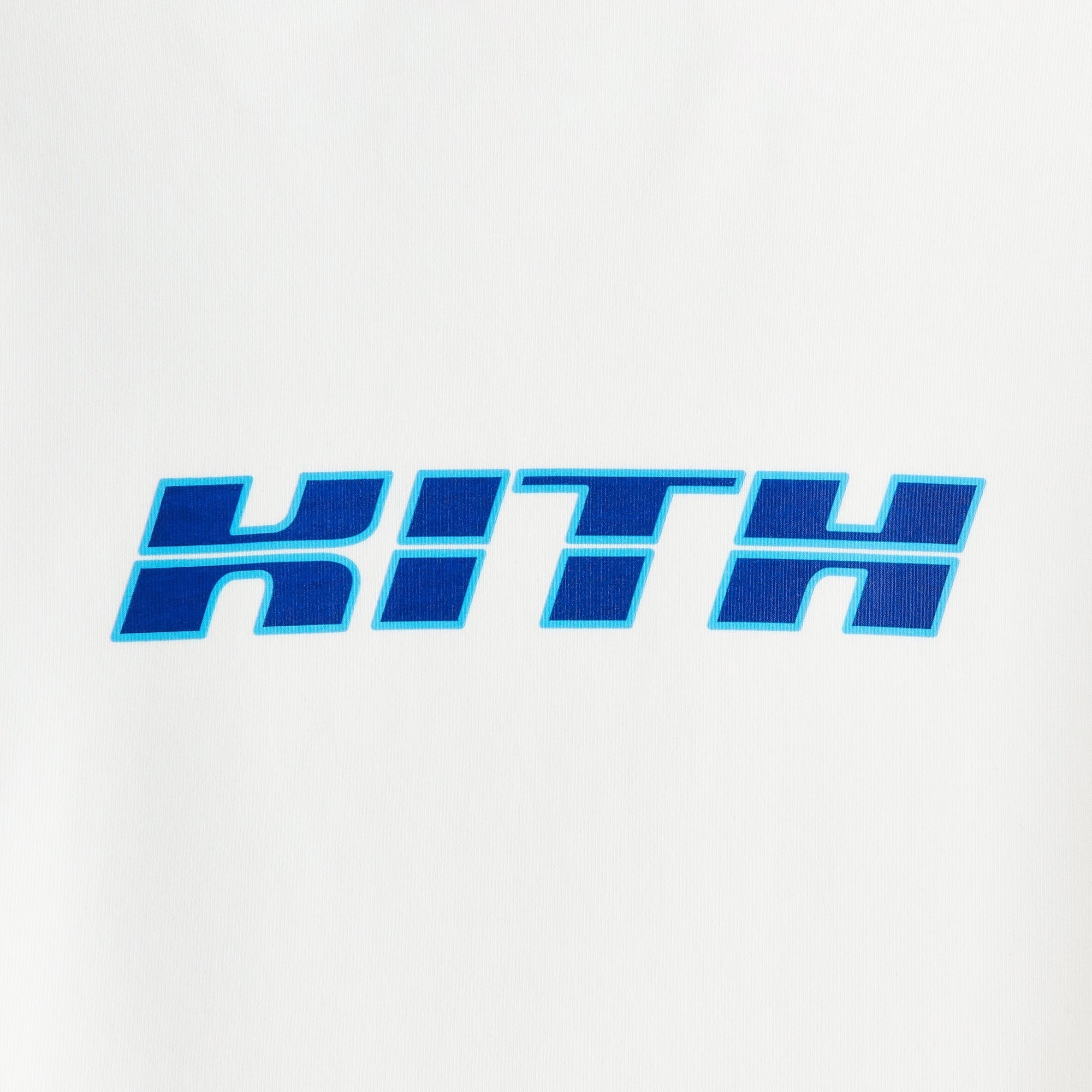 Kith Women Panel Logo Mulberry Vintage Tee - White