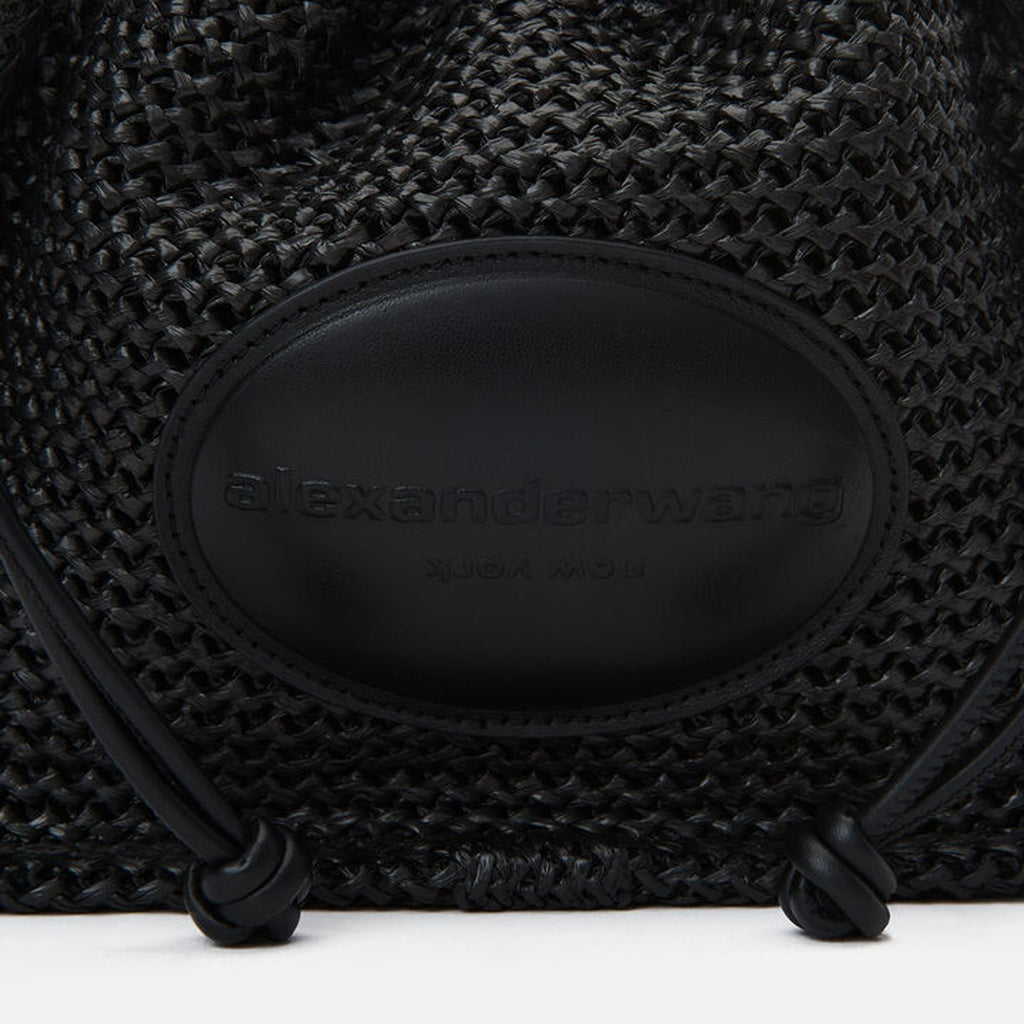 Alexander Wang Ryan Small Raffia Bag - Black