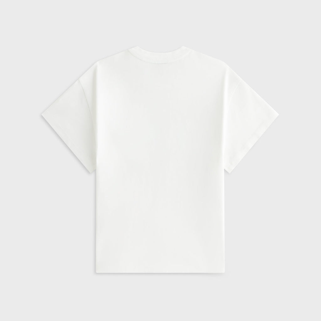 Kith Women Panel Logo Mulberry Vintage Tee - White