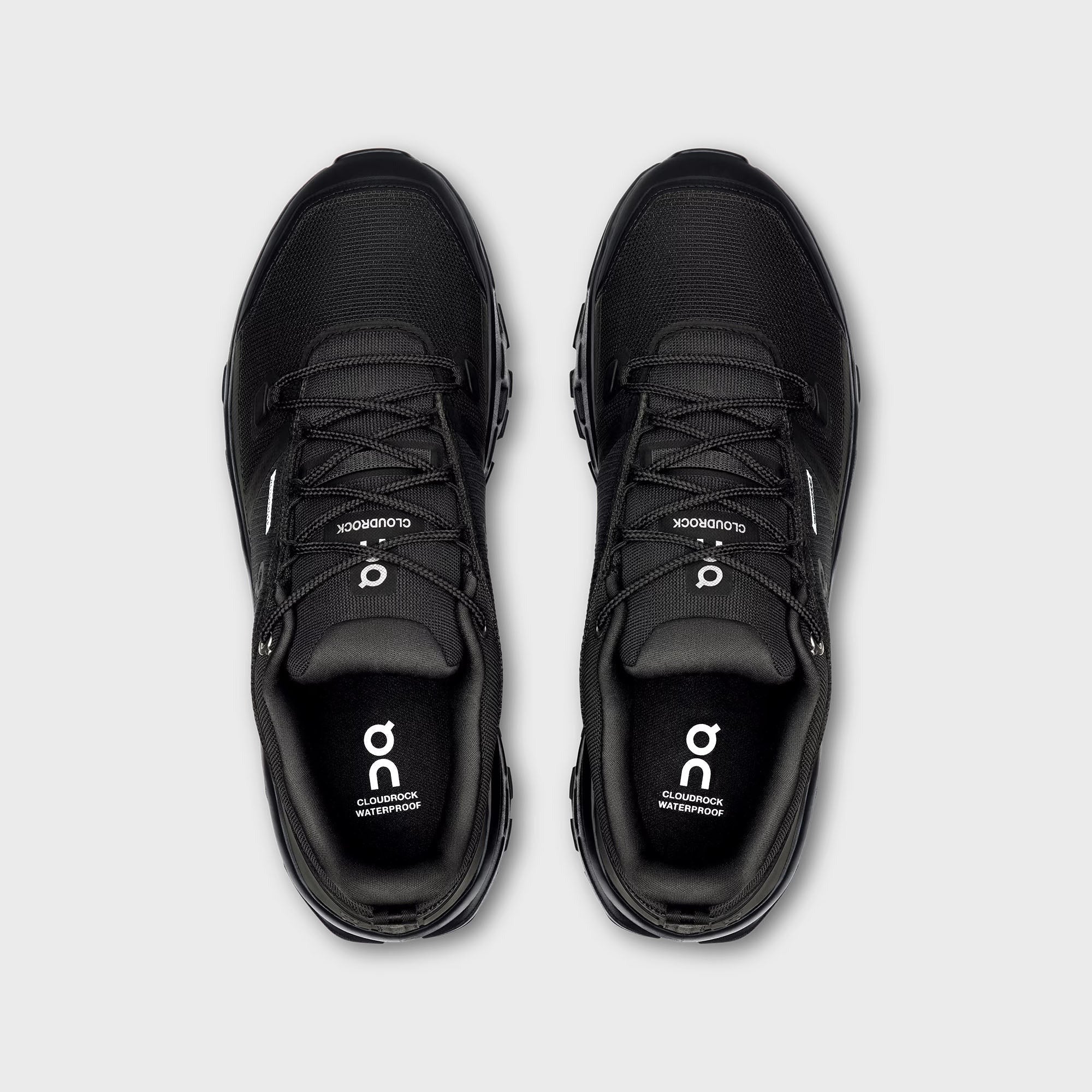 On Running Cloudrock Low Waterproof - Black