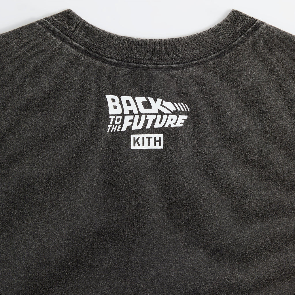 Kith for Back to the Future Back to 1985 Vintage Tee - Black