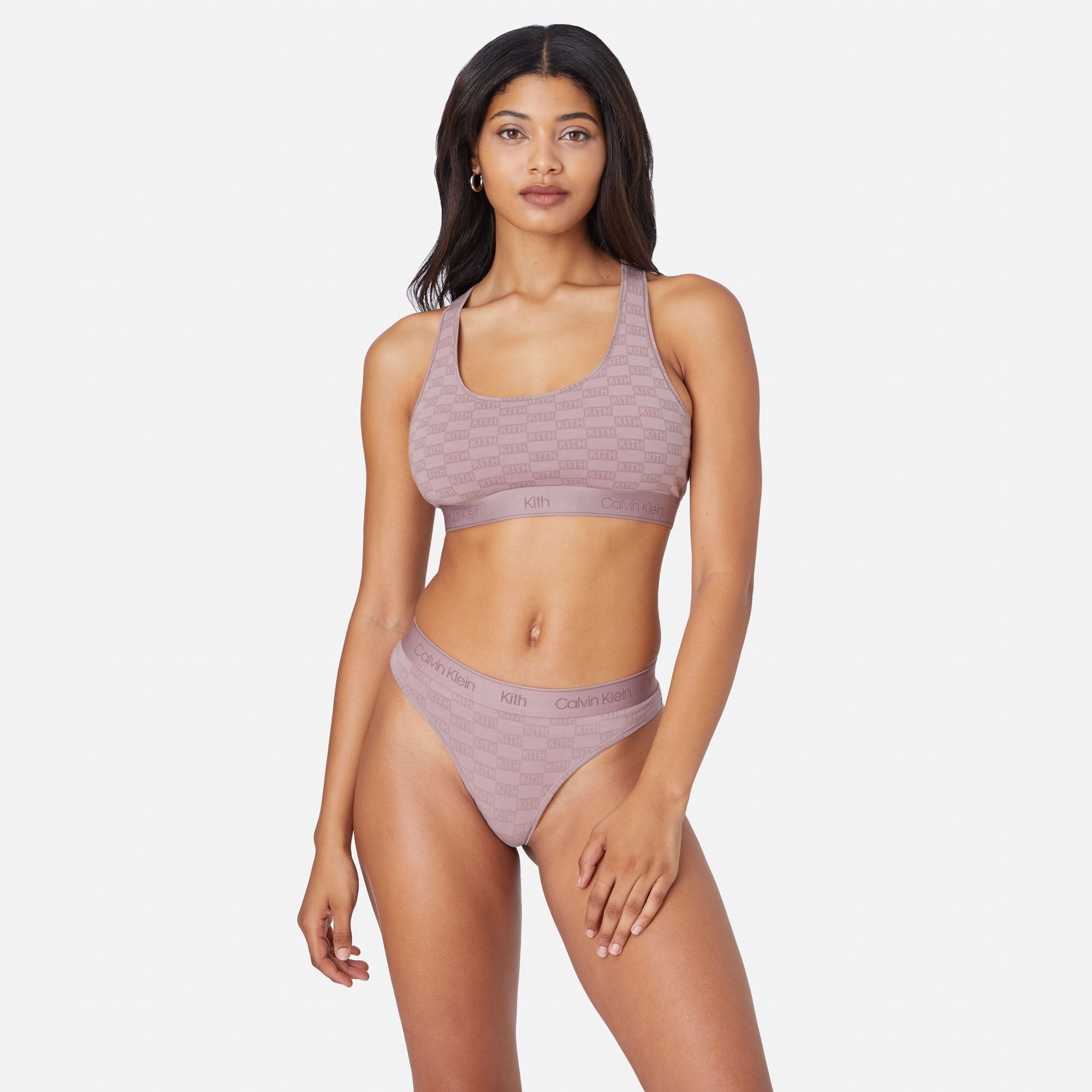 Kith Women for Calvin Klein Thong - Woodrose