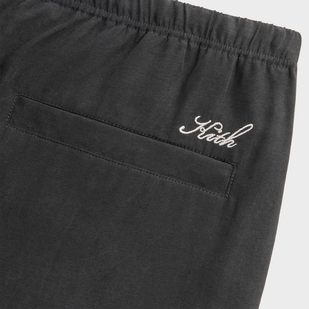 Kith Cupro Linen Parker Pant - Black