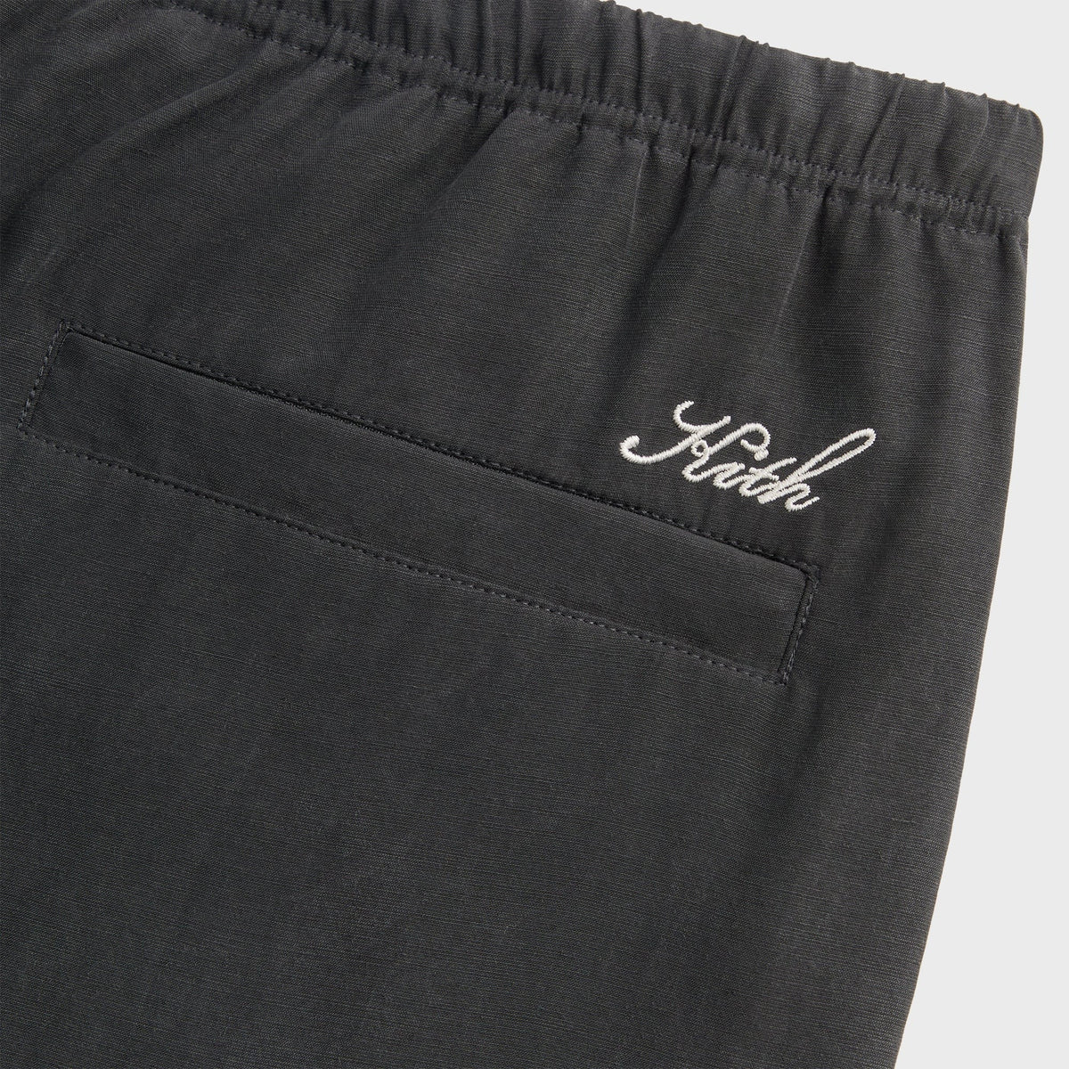 Kith Cupro Linen Parker Pant - Black
