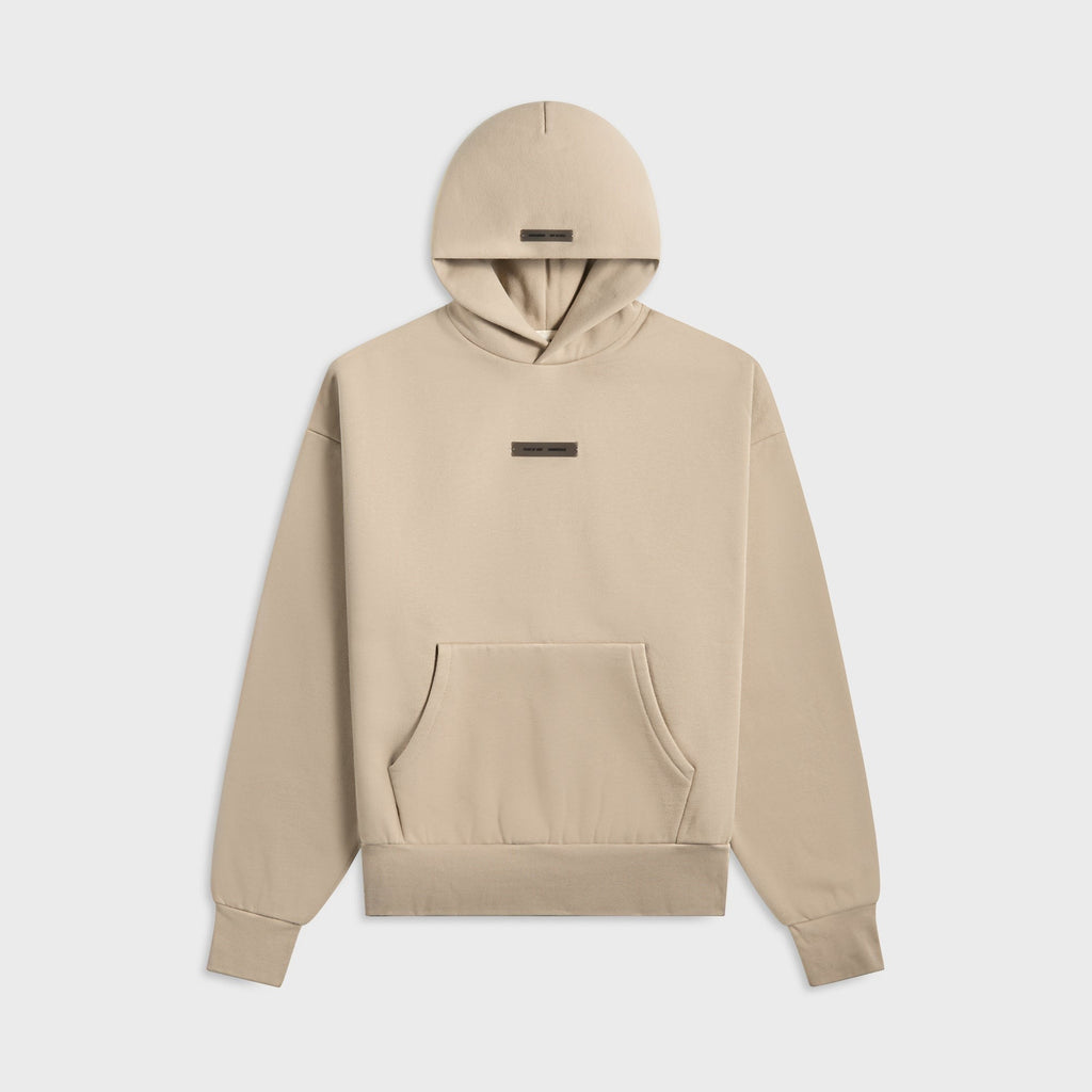 Essentials Classic Fit Fleece Hoodie - Timber