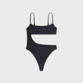 Kith Women Marik Asymmetrical One Piece - Black