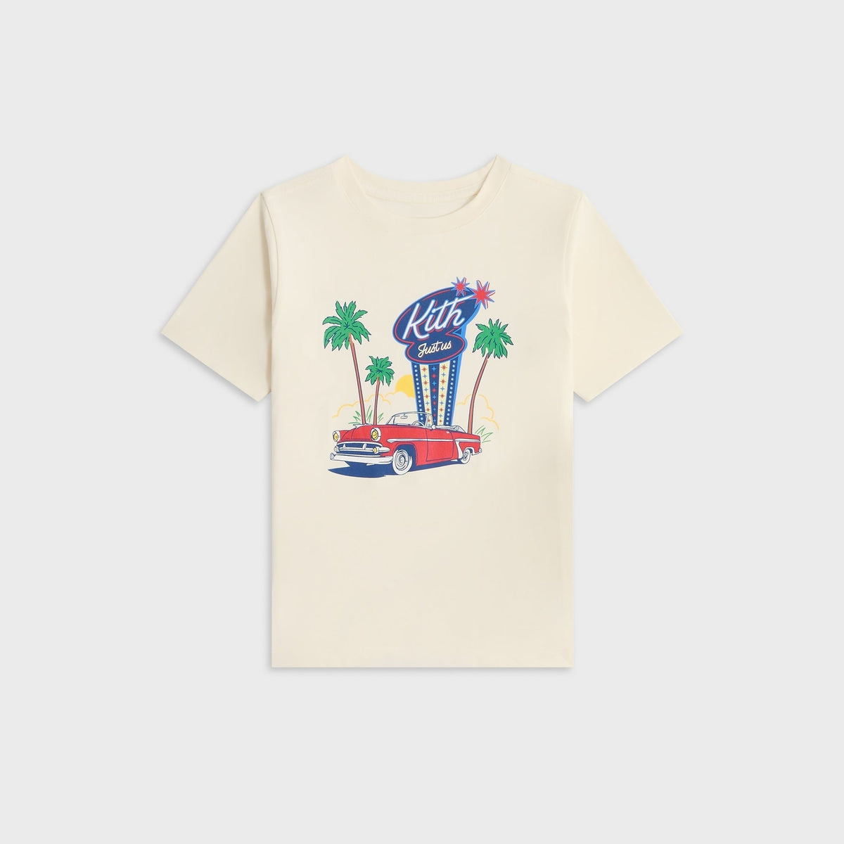 Kith Kids Drive In Graphic Tee - Silk