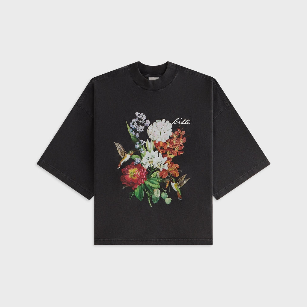 Kith Women Ruben Bouquet Floral Tee - Black