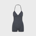 Frankies Bikinis x Jennie Cotton Jersey Romper - Comet