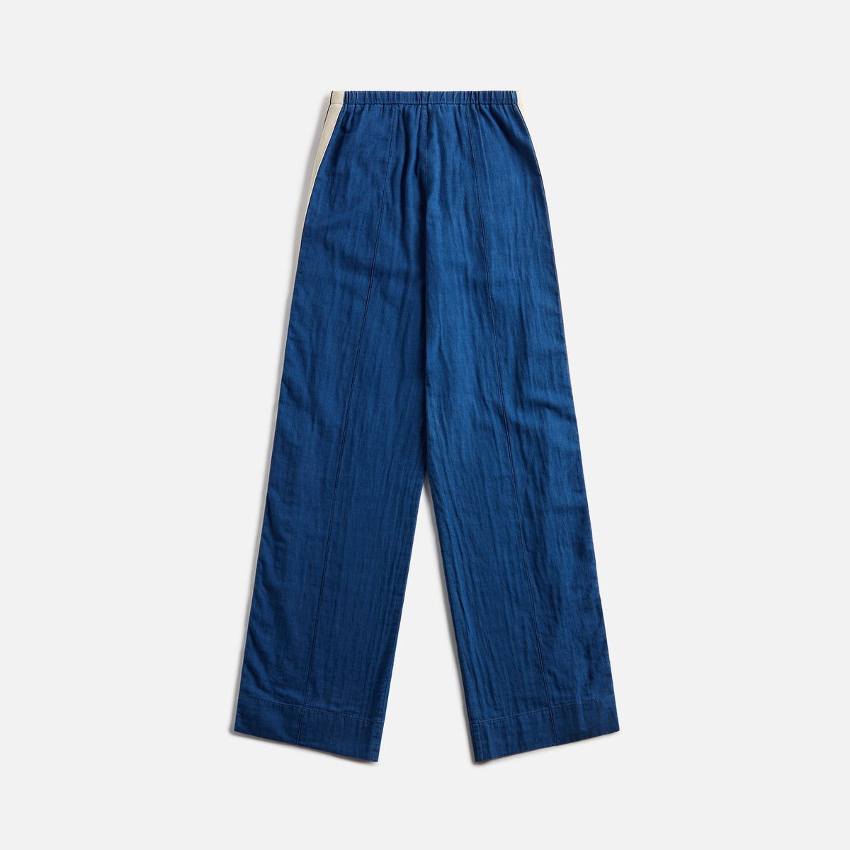 Palm Angels Chambray Track Pant - Indigo / Off-White