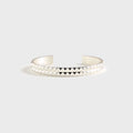 Le Gramme Bracelet Ruban GDES Pyramids - Silver