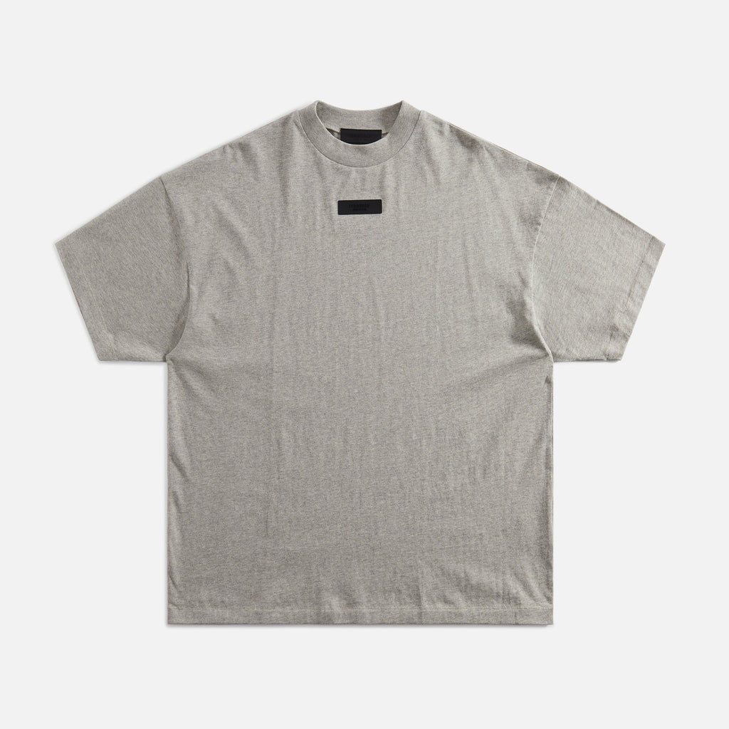 Essentials Crewneck Tee - Dark Heather Oatmeal