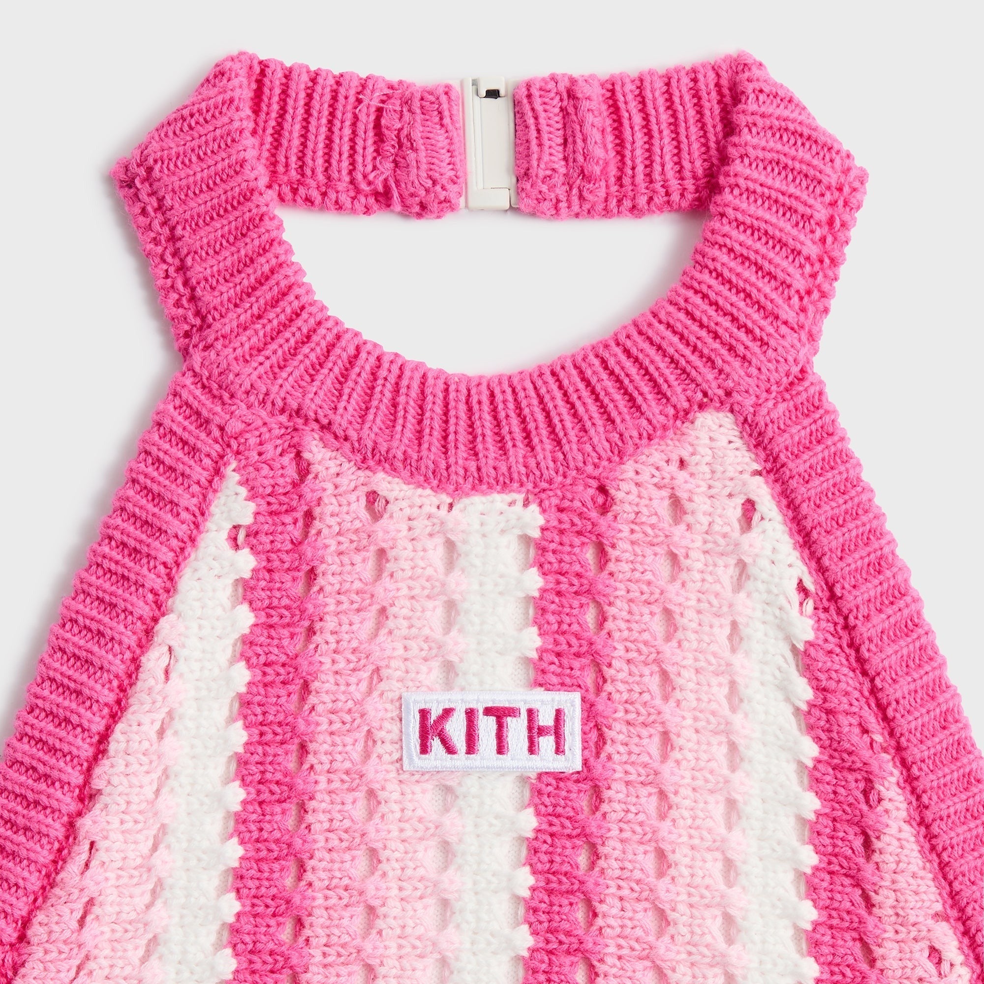 Kith Kids Open Knit Rivera Dress - Canna