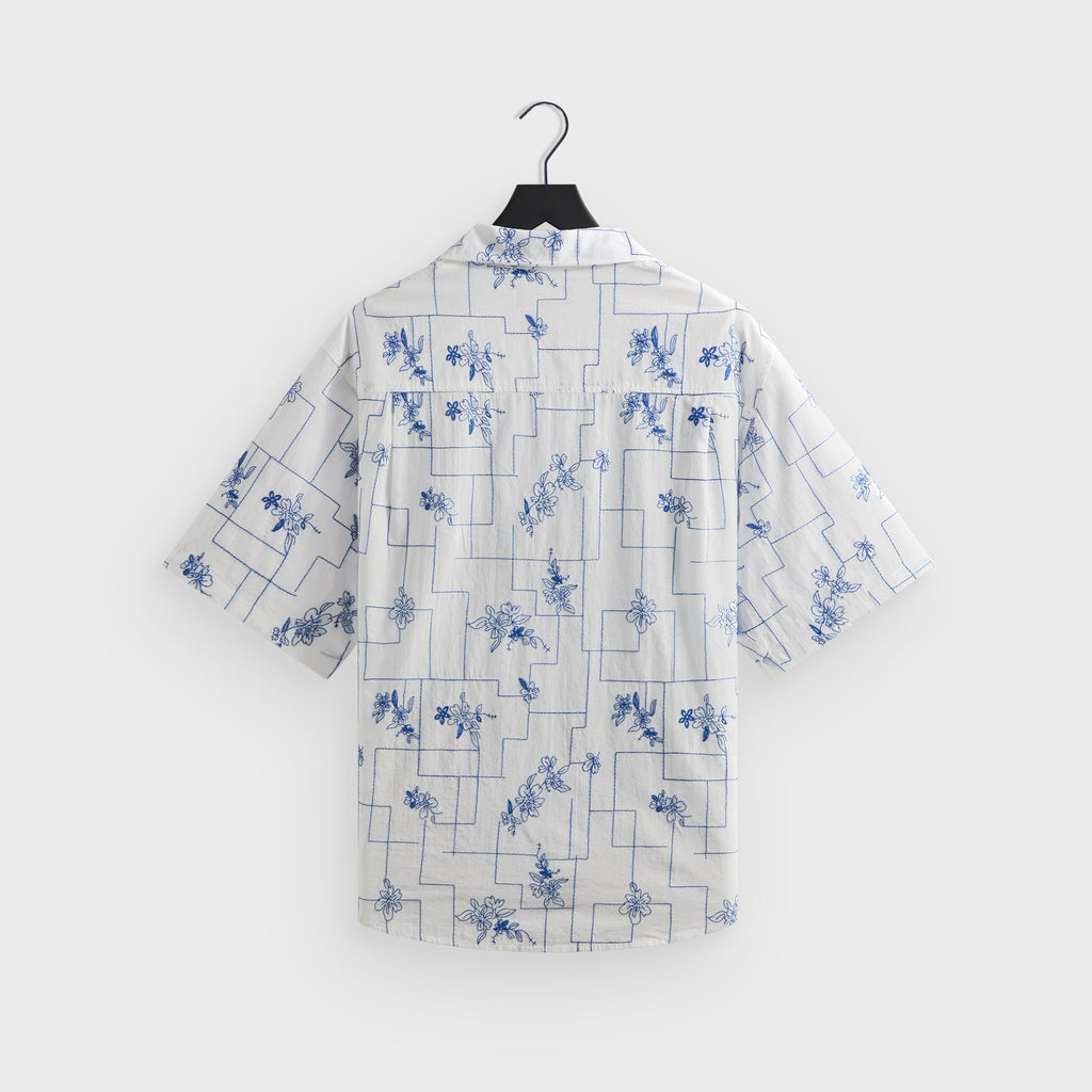 Kith Embroidered Cotton Voile Gianni Shirt - White