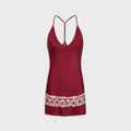 Frankies Bikinis Colette Silk Mini Dress - Postcard from Paradise