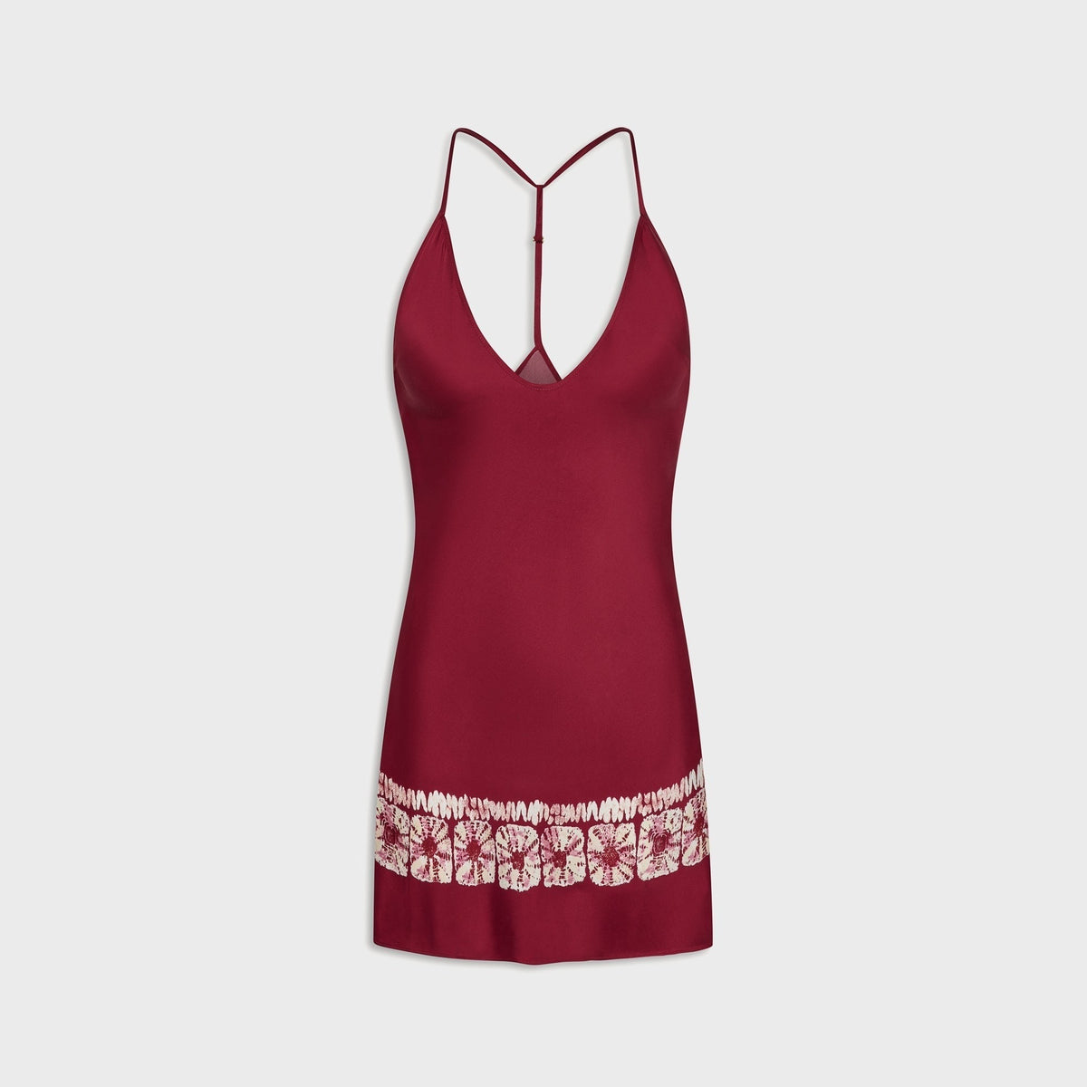 Frankies Bikinis Colette Silk Mini Dress - Postcard from Paradise