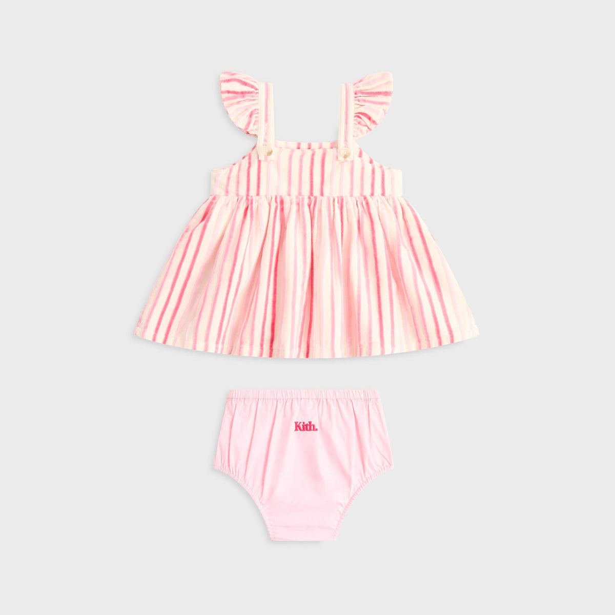 Kith Baby Chenille Stripe Amina Mini Dress - Protea