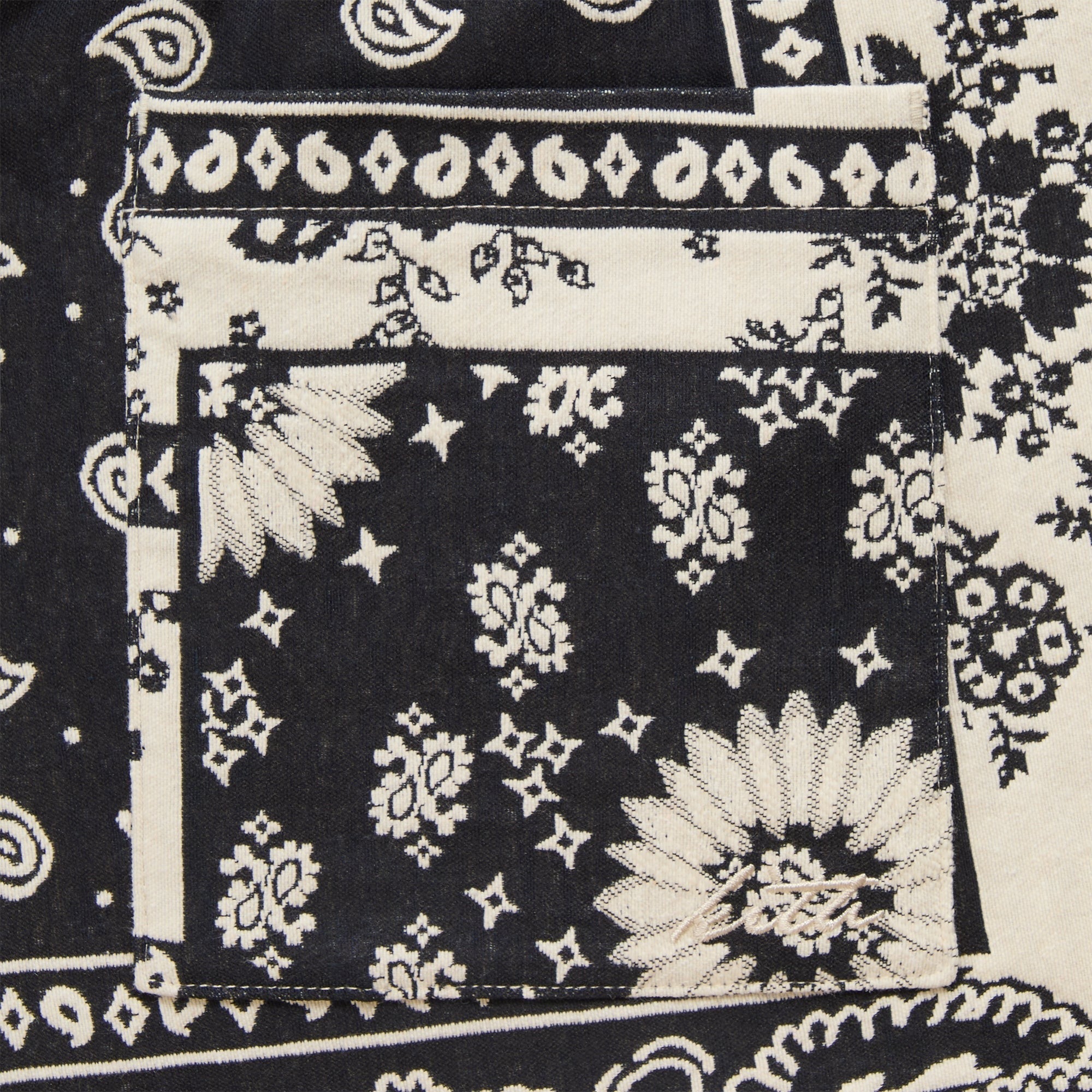 Kith Bandana Jacquard Lewis Short - Nocturnal
