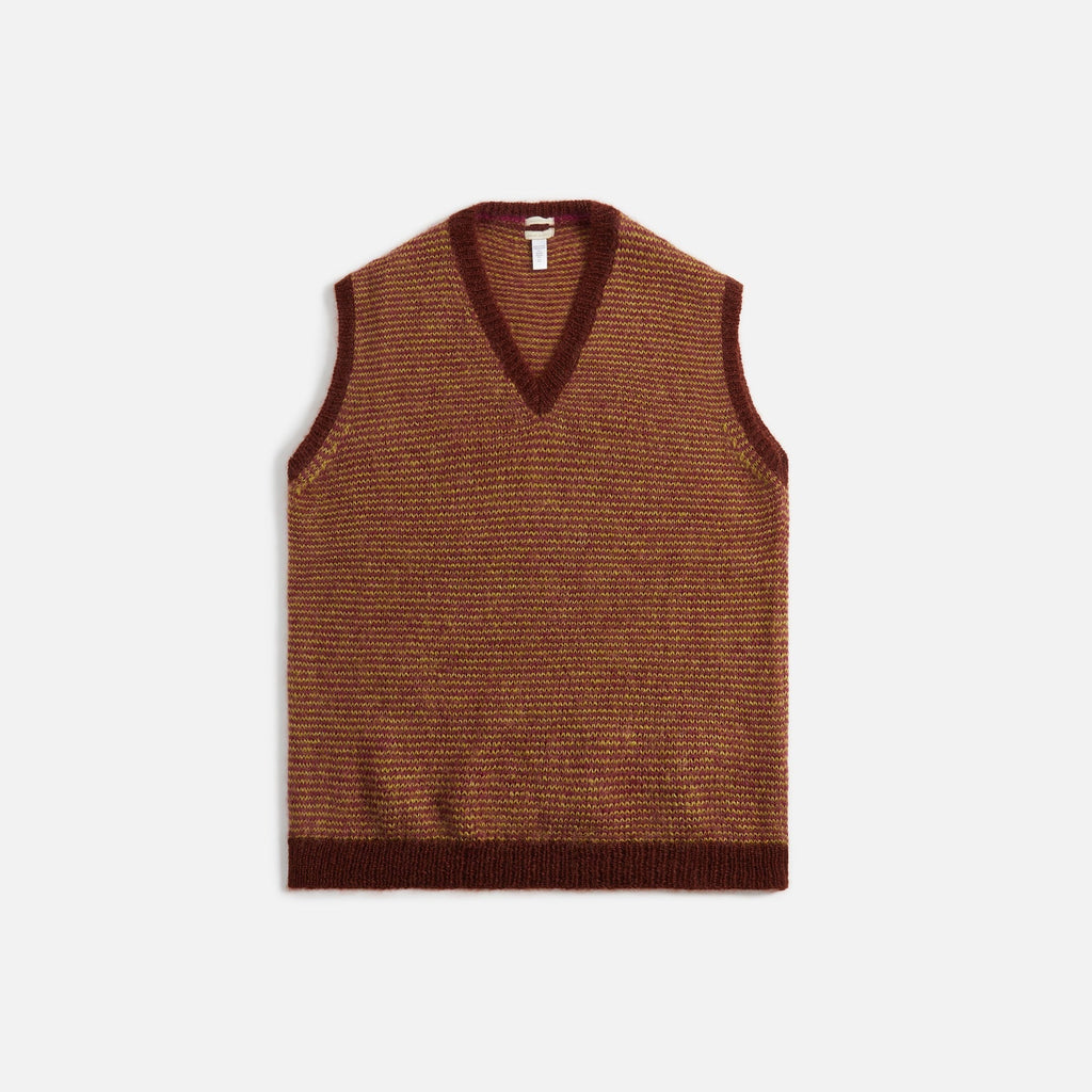 Massimo Alba Byron V-Neck Sweater - Mogano