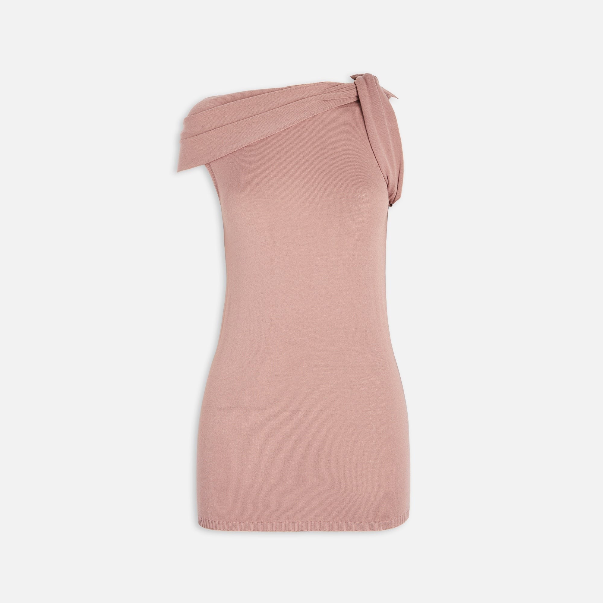 Rick Owens Maglia Twist Top - Dusty Pink