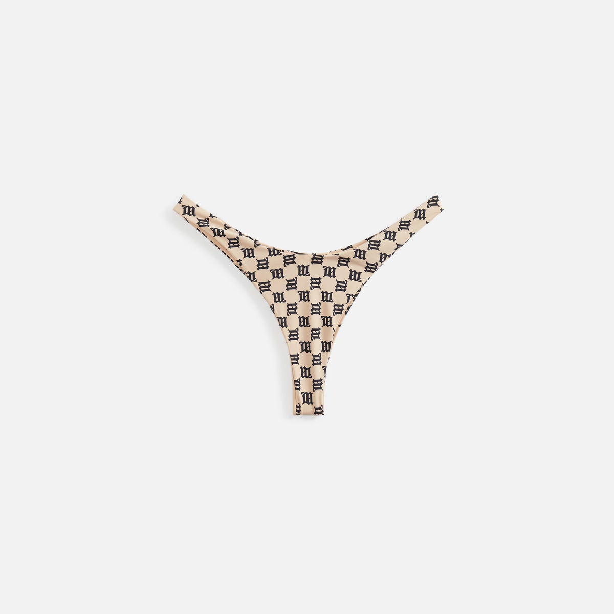 MISBHV Monogram Signature Brazilian Briefs - Beige