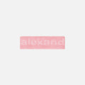 Alexander Wang Deboss Headband - Prism Pink