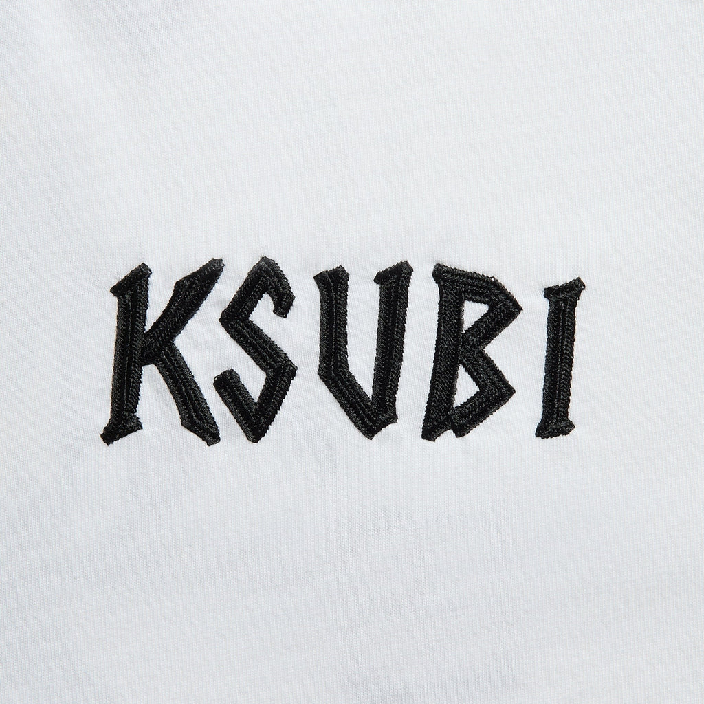 Ksubi Stay Up Ekcess Short Sleeve Tee - Tru White
