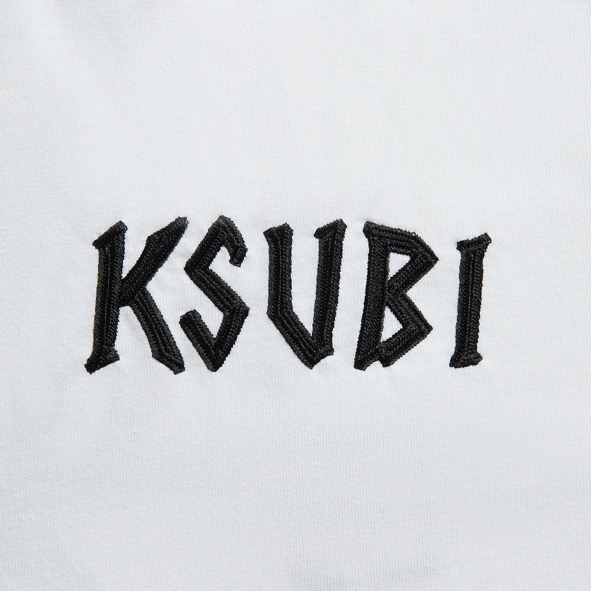 Ksubi Stay Up Ekcess Short Sleeve Tee - Tru White