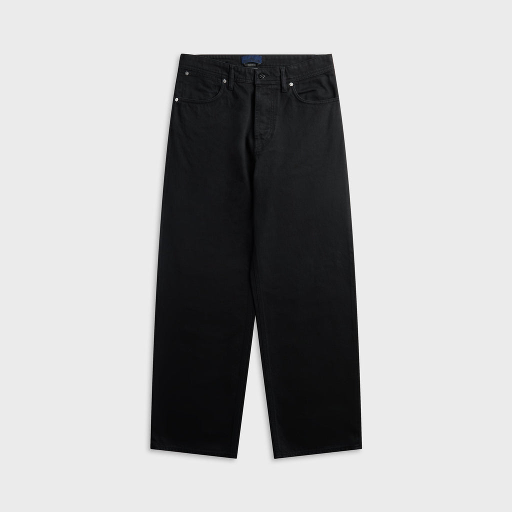 Stone Island Light Bull Denim-TC Loose-fit Jean - Black