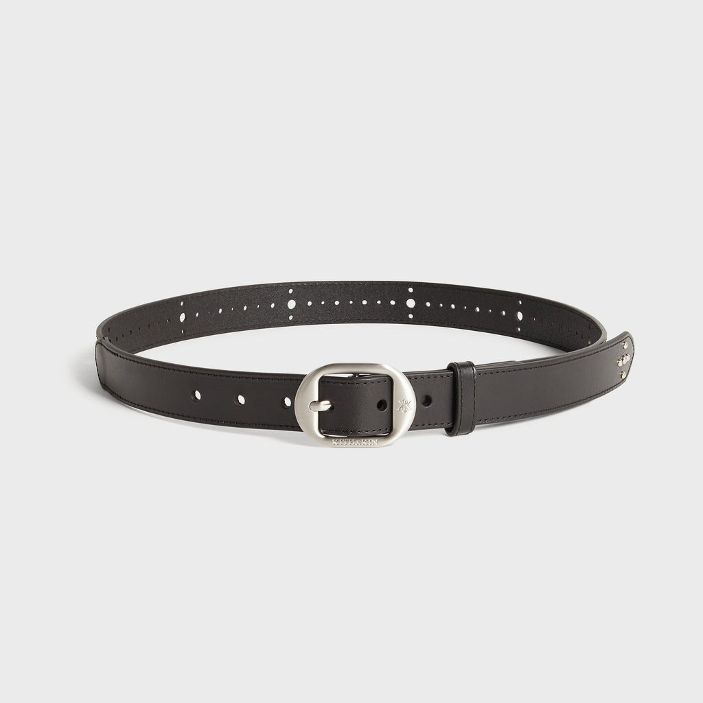 Kith Studded Leather Belt - Black