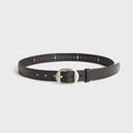 Kith Studded Leather Belt - Black