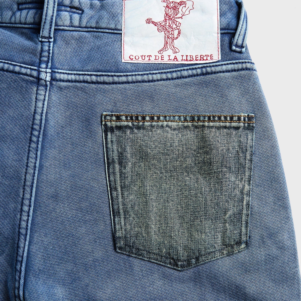 Coût De La Liberté Schanabel French Terry Jean - Indigo