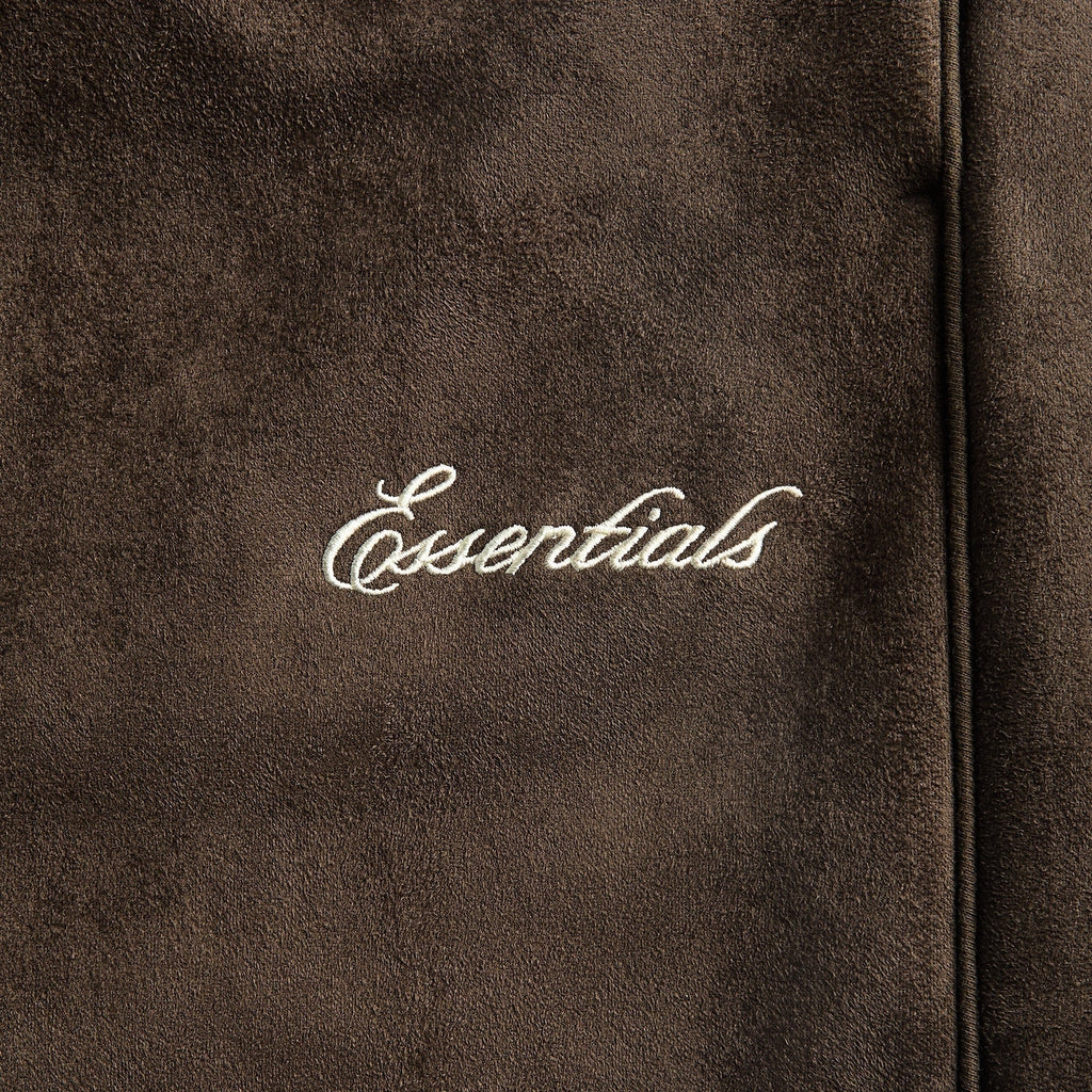 Essentials Signature Relaxed Pant With Piping - Brown