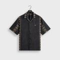 Kith Cupro Linen Thompson Camp Collar Shirt - Black