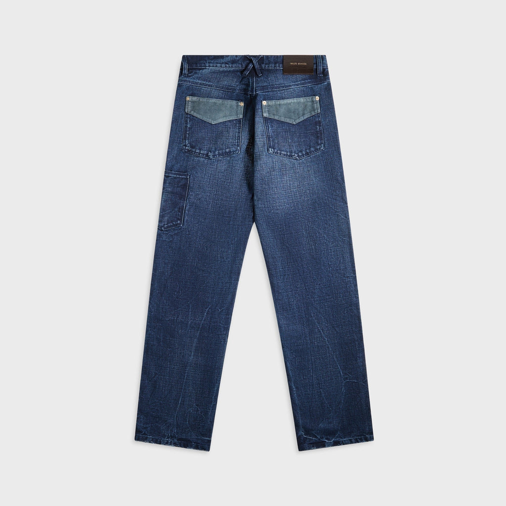 Wales Bonner Sierra Trouser - Indigo