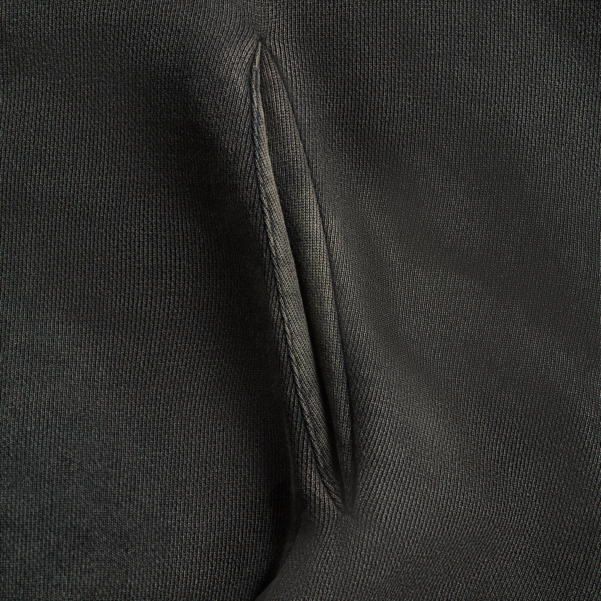 Entire Studios Thermal Hoodie - Washed Black