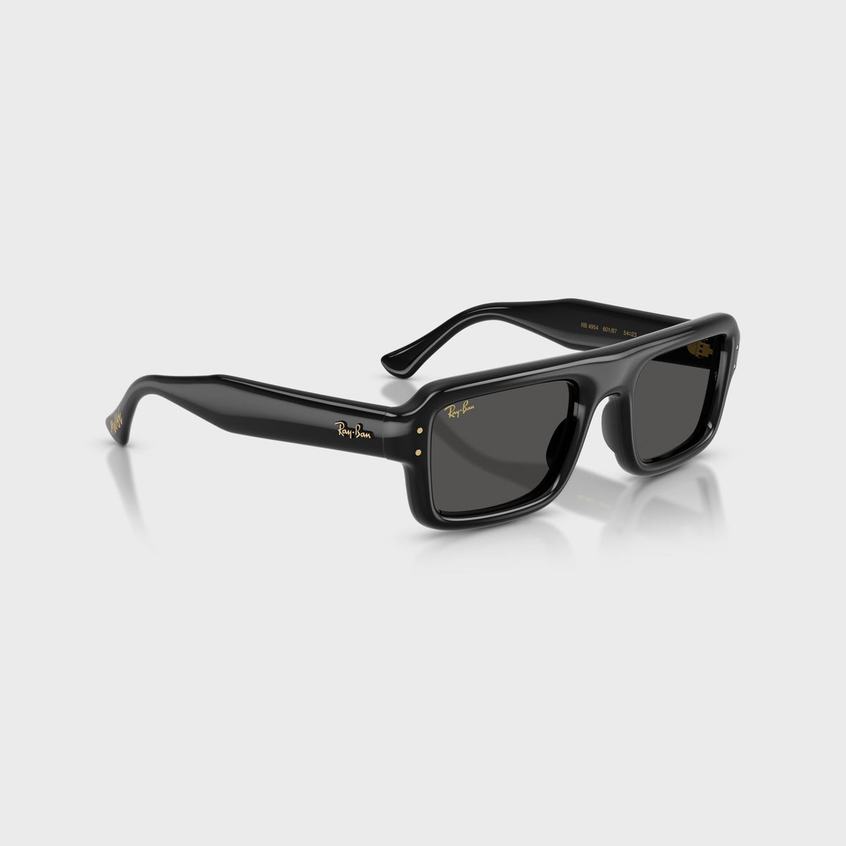 Ray-Ban x A$AP Rocky Flacko Puffer Sunglasses - Black Frame / Dark Grey Lens