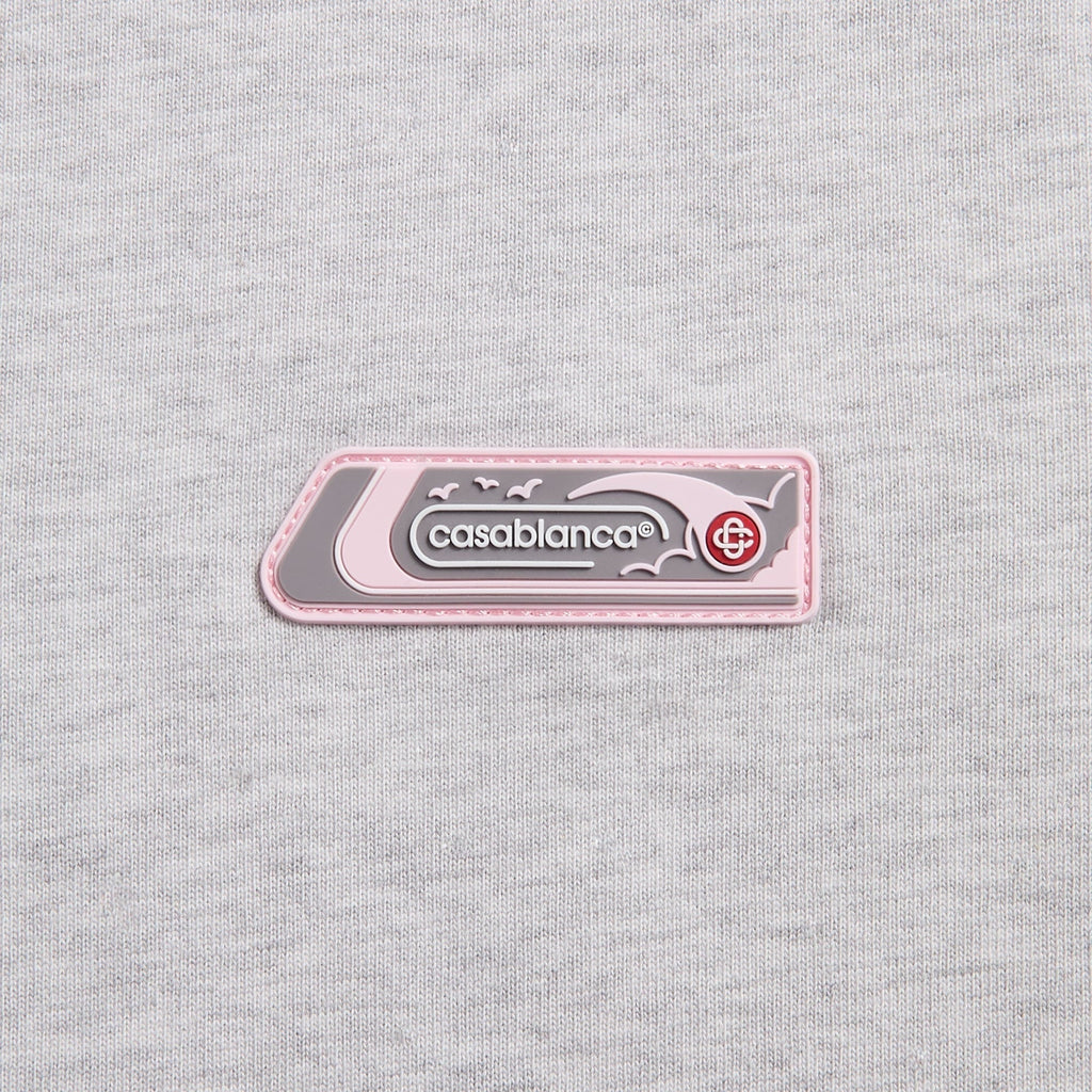 Casablanca Oversized Tee - Grey Marle