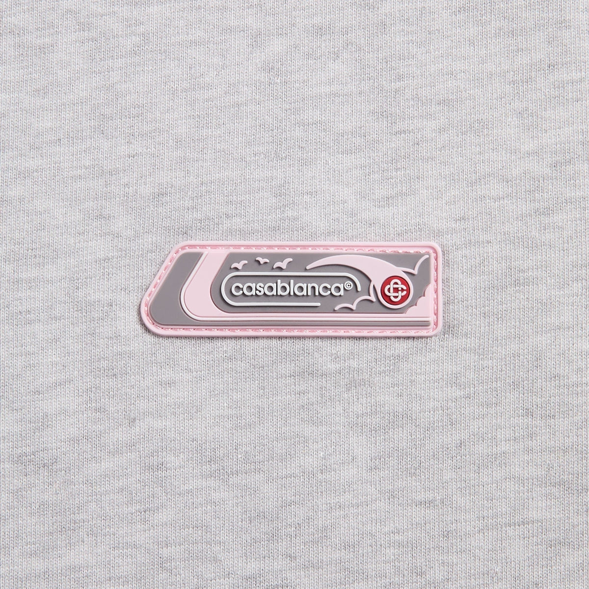Casablanca Oversized Tee - Grey Marle